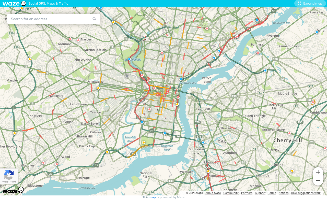 Waze Live Map